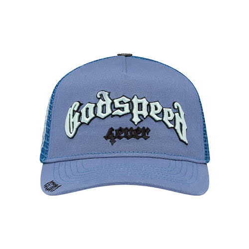 GODSPEED GS FOREVER TRUCKER HAT TRIPLE BLUE