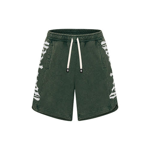 GODSPEED COURTSIDE SHORTS GREEN WASH