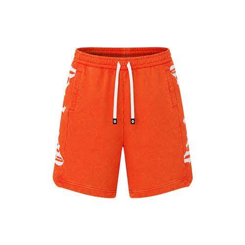 GODSPEED COURTSIDE SHORTS ORANGE WASH