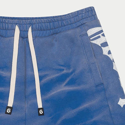 GODSPEED COURTSIDE SHORTS BLUE TIE DYE