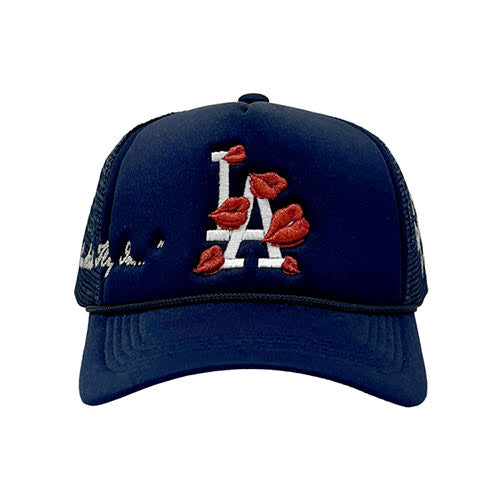 LA ROPA LA TO LIVE AND FLY IN TRUCKER HAT NAVY