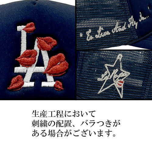 LA ROPA LA TO LIVE AND FLY IN TRUCKER HAT NAVY