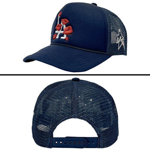 LA ROPA LA TO LIVE AND FLY IN TRUCKER HAT NAVY