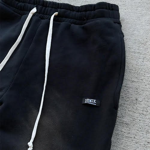 DEMIK EXCLUSIVES ONYX 3X ZIP FLARED SWEATS