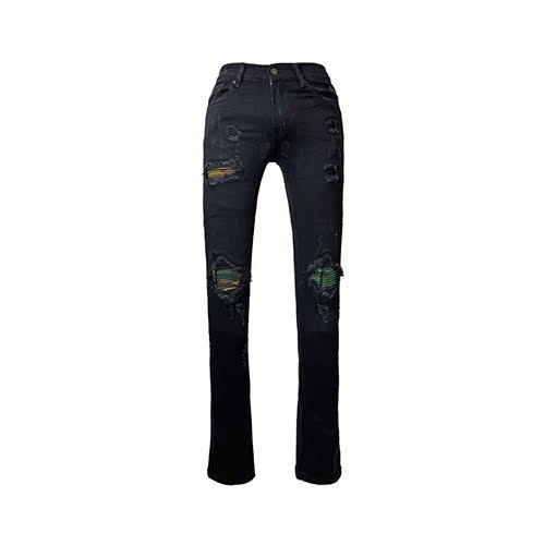 mnml X204 STRETCH SKINNY DENIM - BLACK