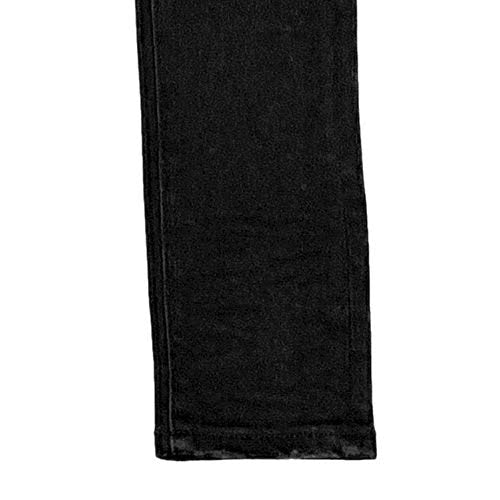 mnml X201 RHINESTONE SKINNY DENIM - BLACK