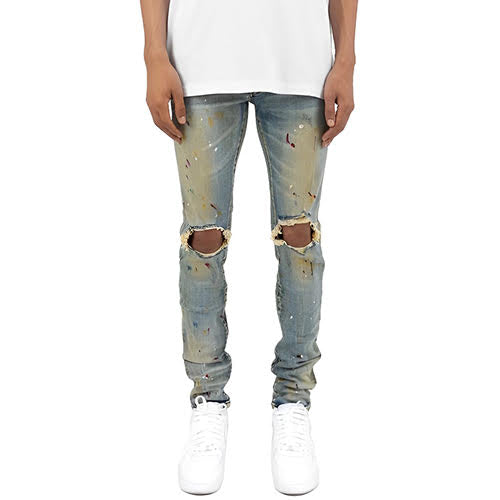 mnml X188 STRETCH SKINNY DENIM - BLUE