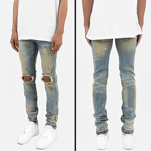 mnml X188 STRETCH SKINNY DENIM - BLUE