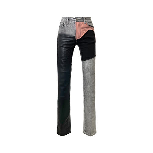 mnml X596 PATCHED SKINNY DENIM - MULTI