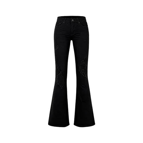 mnml X598 SKINNY STACKED DENIM - BLACK