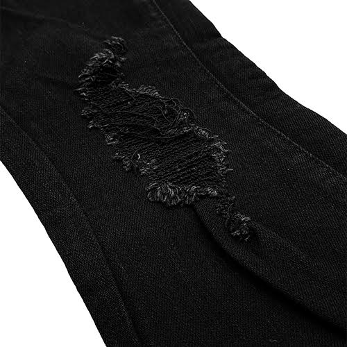 mnml X598 SKINNY STACKED DENIM - BLACK