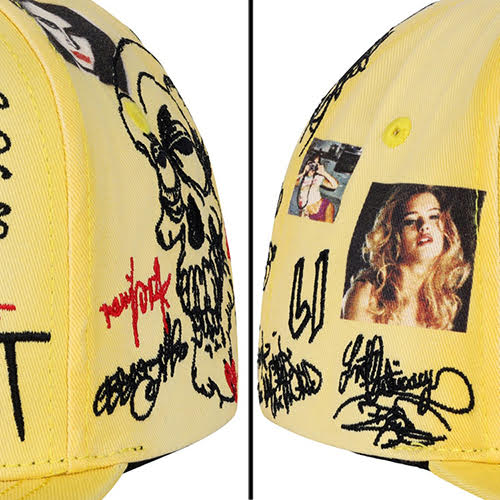 LOST INTRICACY YELLOW WALL OF FAME CAP