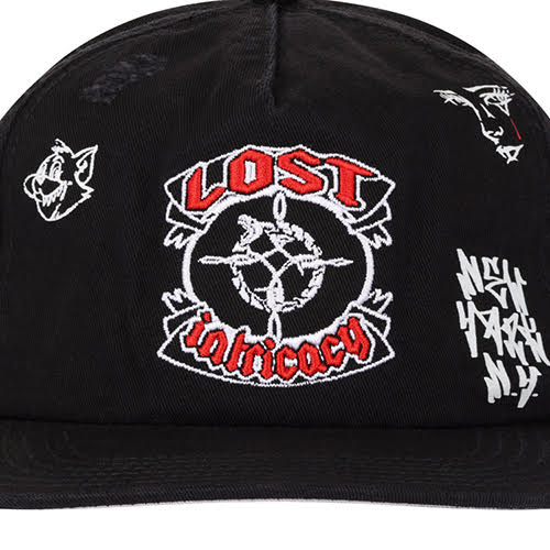 LOST INTRICACY RED MIDNIGHT EMPIRE CAP