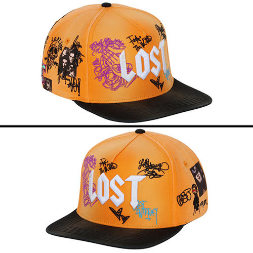 LOST INTRICACY ORANGE WALL OF FAME CAP