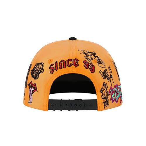 LOST INTRICACY ORANGE WALL OF FAME CAP
