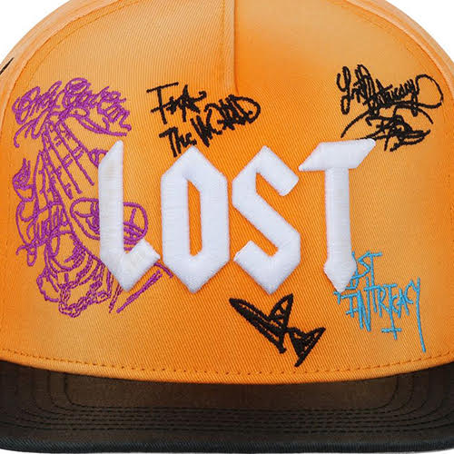 LOST INTRICACY ORANGE WALL OF FAME CAP