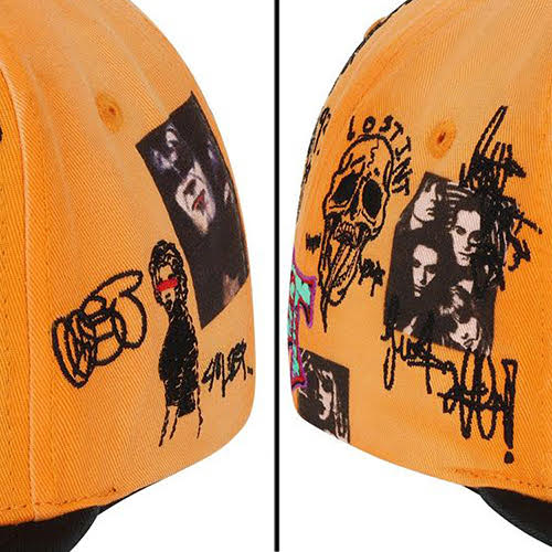 LOST INTRICACY ORANGE WALL OF FAME CAP