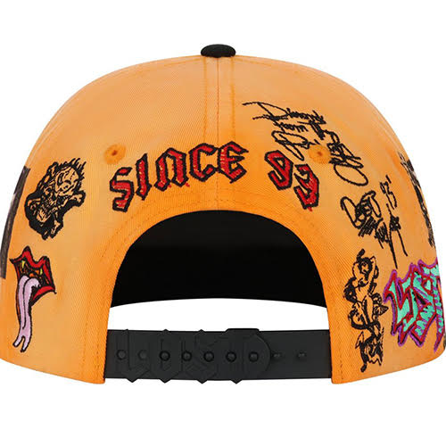 LOST INTRICACY ORANGE WALL OF FAME CAP