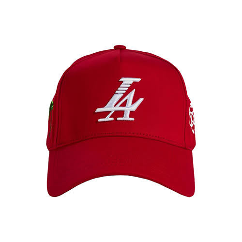 REFERENCE PARADISE LA SNAPBACK CAP RED