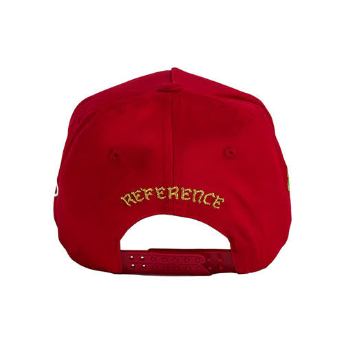REFERENCE PARADISE LA SNAPBACK CAP RED
