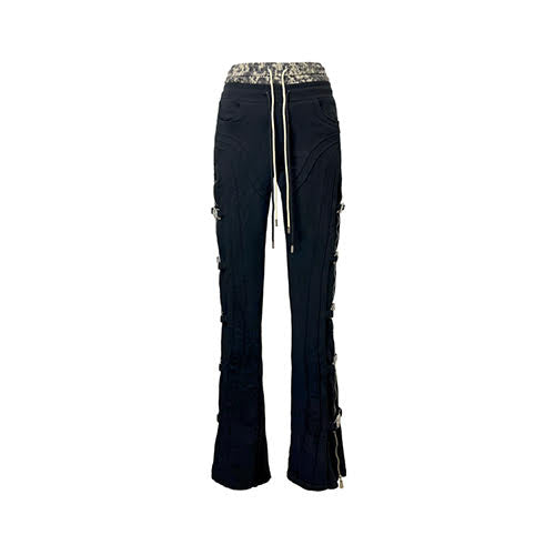 GUAPI OBSIDIAN BLACK PREMIUM SWEAT PANTS