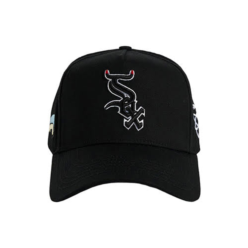 REFERENCE BULLSOX SNAPBACK CAP BLACK/BLACK