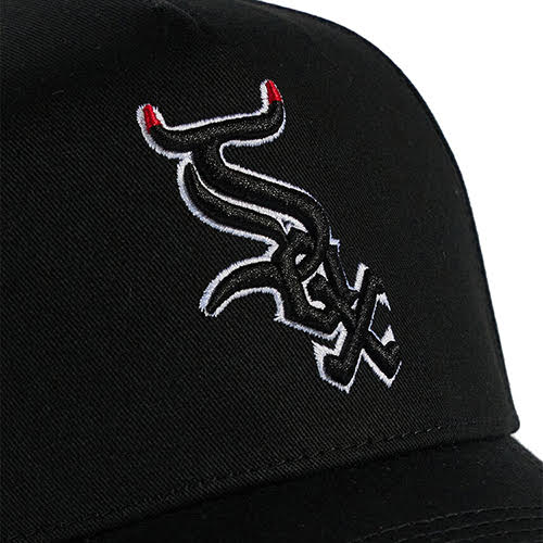 REFERENCE BULLSOX SNAPBACK CAP BLACK/BLACK