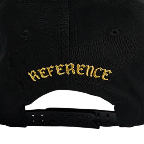 REFERENCE BULLSOX SNAPBACK CAP BLACK/BLACK