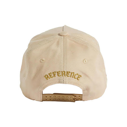 REFERENCE BULLSOX SNAPBACK CAP CREAM BROWN