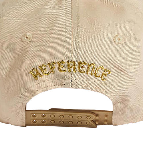REFERENCE BULLSOX SNAPBACK CAP CREAM BROWN
