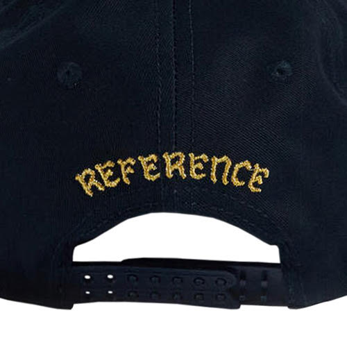 REFERENCE PARADISE LA SNAPBACK CAP NAVY BLACK