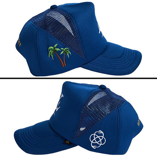 REFERENCE PARADISE LA TRUCKER CAP ROYAL BLUE