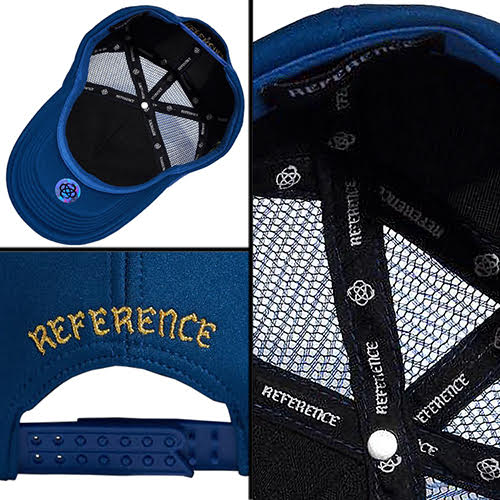 REFERENCE PARADISE LA TRUCKER CAP ROYAL BLUE