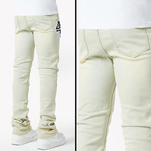 GUAPI VINTAGE PATCH DENIM