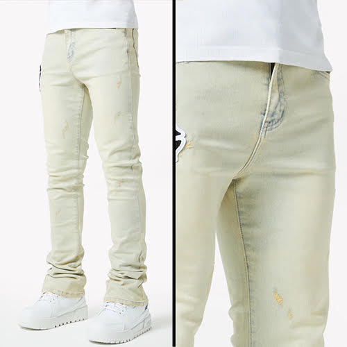 GUAPI VINTAGE PATCH DENIM