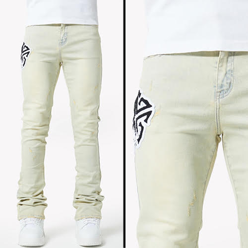 GUAPI VINTAGE PATCH DENIM