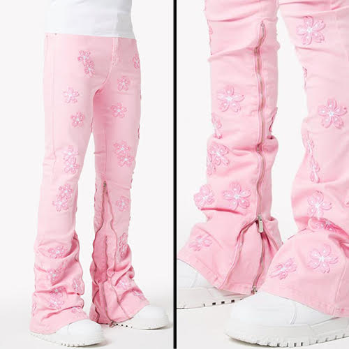 GUAPI FRENCH ROSE BLOSSOM DENIM