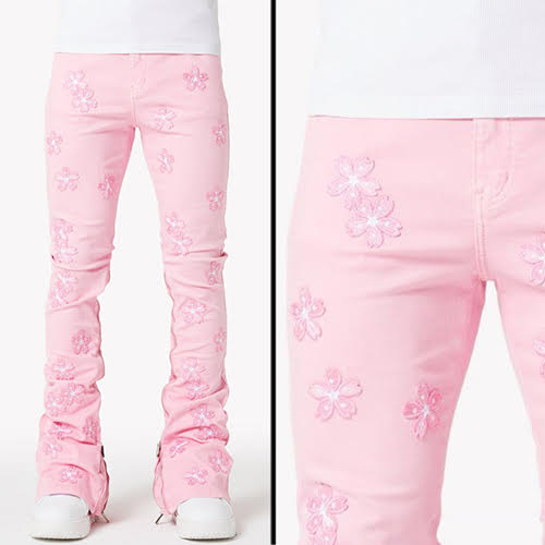 GUAPI FRENCH ROSE BLOSSOM DENIM