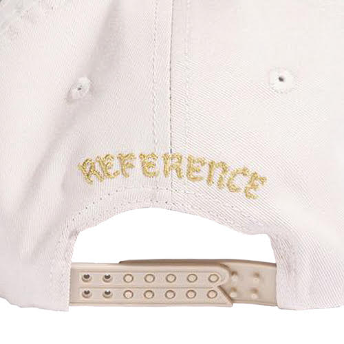 REFERENCE PARADISE LA SNAPBACK CAP CREAM TEAL PINK