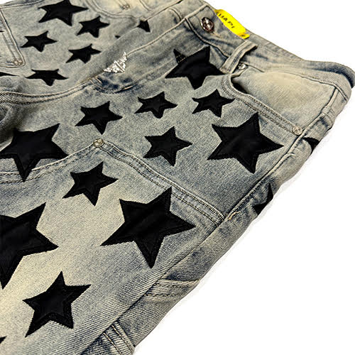 GUAPI VINTAGE BLUE STARS DENIM V2