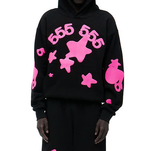 SP5DER BELUGA ANGEL NUMBER HOODIE