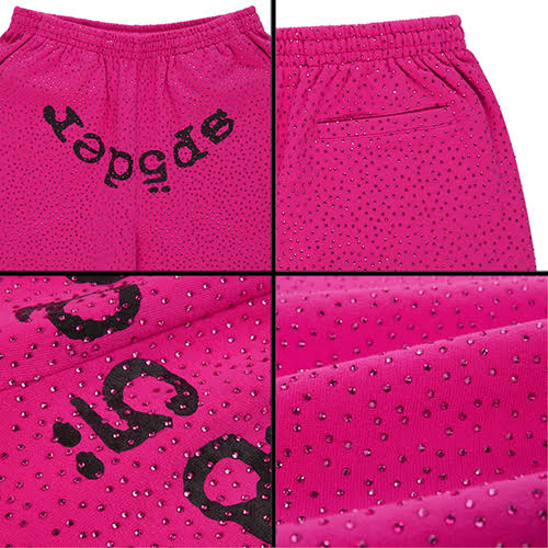 SP5DER PINK VVS SWEATPANT