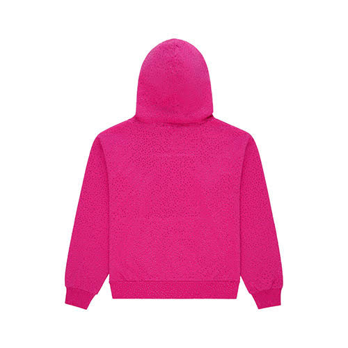 SP5DER PINK VVS HOODIE