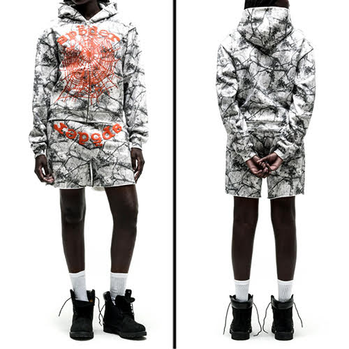 SP5DER REAL TREE OG WEB V2 SWEATSHORT