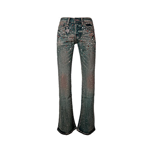 VALABASAS PARREL STACKED FLARE JEAN DIRTY VINTAGE