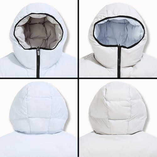 JORDAN CRAIG SEE YOU IN PARADISE DIVINE REVERSIBLE PUFFER JACKET LIGHT BLUE
