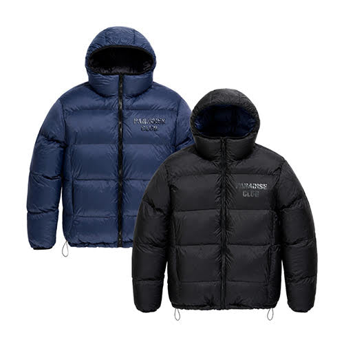 JORDAN CRAIG SEE YOU IN PARADISE DIVINE REVERSIBLE PUFFER JACKET BLACK