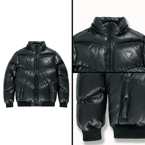 JORDAN CRAIG SEE YOU IN PARADISE VIGILANTE PUFFER JACKET BLACK