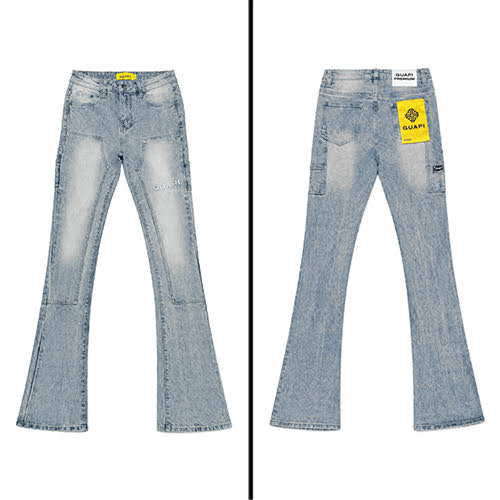 GUAPI AQUA BLUE SASHIKO DENIM V2