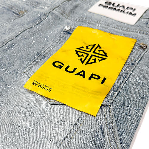 GUAPI AQUA BLUE SASHIKO DENIM V2